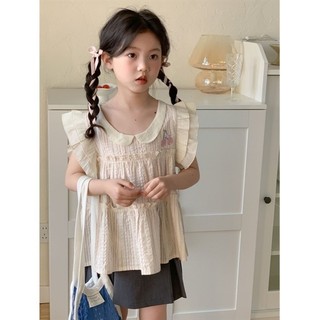 (𝑯𝒂̀𝒏𝒈 𝒄𝒐́ 𝒔𝒂̆̃𝒏 - Ảnh thật) Áo Babydoll Cherry cho bé