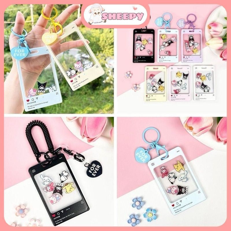 Bao đựng thẻ, bao đựng ảnh khung instagram dành cho học sinh sinh viên nhân viên văn phòng SHEEPY