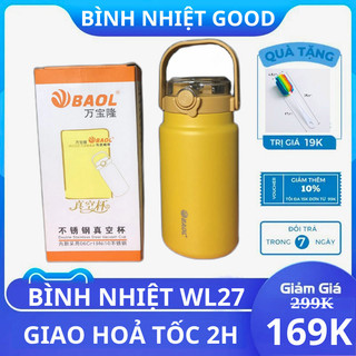  Bình giữ nhiệt BAOL WX-27 inox 304 nắp cực tiện dụng dung tích 1050 1300 1500ml - BÌNH NHIỆT TG 