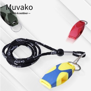 Muvako Còi ngoài trời, Phụ kiện huấn luyện PVC Còi cầm tay, Chất lượng cao Di động nhiều âm thanh lớn Trọng tài Còi