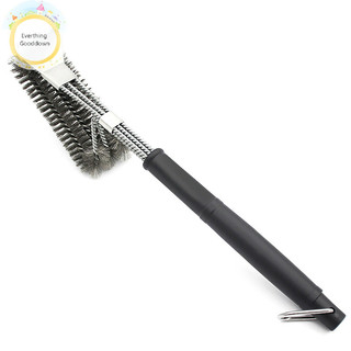 Everthinggooddown BBQ Grill Brush Scrubber Dụng cụ làm sạch thịt nướng Dây thép không gỉ Vn