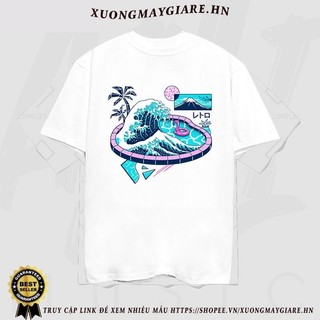 Áo thun Japanese Retro Art ngắn tay