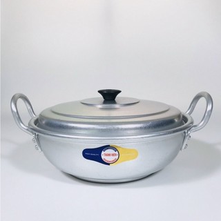Nồi Lẩu Nhôm Bầu Xi Thanh Hiền Hàng Xuất Khấu Size 20-26cm