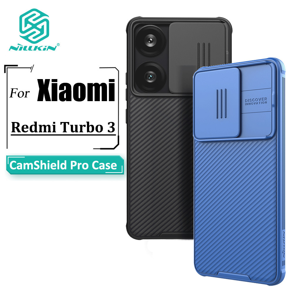Nillkin CamShield Pro Dành Cho Redmi Turbo 3 Ốp lưng Camera Trượt Bảo Vệ Sang Trọng TPU + PC Ốp Lưng Chống Sốc