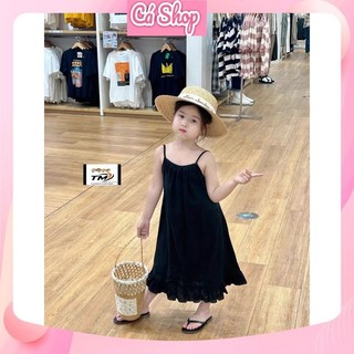 Váy đầm đũi 2 dây tm625 cho bé gái