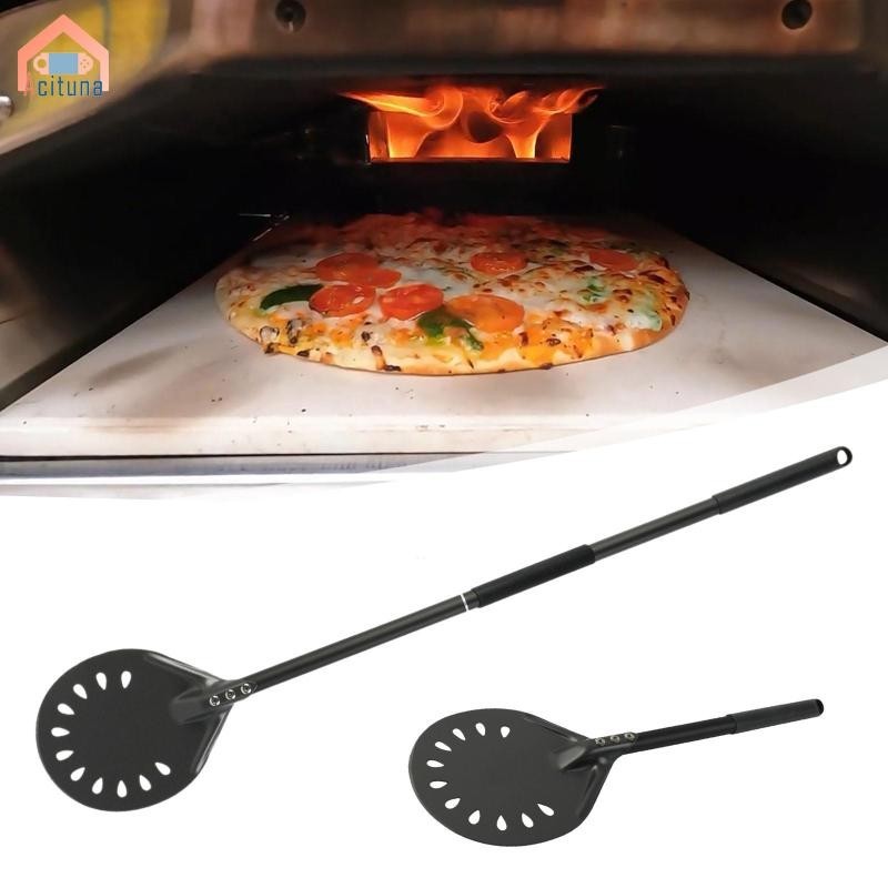 Acuuna Pizza Peel Lò Nướng Dụng Cụ Nướng Bánh Pizza Spade Cho Nhà Bếp Pasta Đen