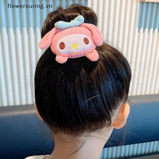 {Flo} Sanrio Hoạt Hình Sang Trọng Dễ Thương Scrunchies Kuromi Melody Cinnamoroll Pudding Vòng Tóc Cho Chó Băng Đô Quấn Tóc Co Giãn Cho Bé Gái Phụ Kiện Tóc {floweruring.vn}