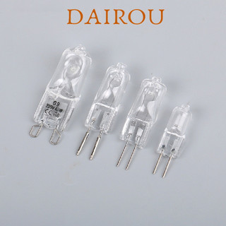 Dairou2 bộ bóng đèn halogen g4 / g5.3 / g9 dc 12v / 220v