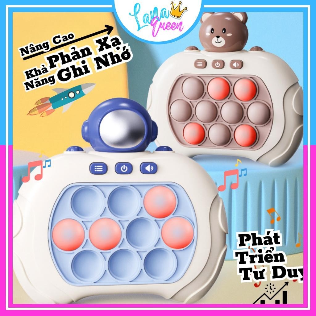 Pop It Điện Tử Đồ Chơi Máy Chơi Game Pop It Cầm Tay - Đồ Chơi Pop It Thế Hệ Mới Cho Bé / Người Lớn -