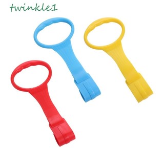 Vòng kéo TWINKLE cho Playpen, Phụ kiện giường màu trơn Vòng kéo cho bé, Mặt dây chuyền vòng treo bằng nhựa sáng tạo