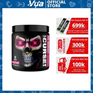 Bột Tăng Sức Mạnh JNX Sports - The Curse (50 lần dùng) - Hỗ Trợ Tập Luyện Hiệu Quả, Chính Hãng