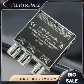 [Techtrendz.vn] Mô-đun bảng khuếch đại âm thanh hai kênh tương thích Bluetooth XY-T30L 5.1 30W * 2