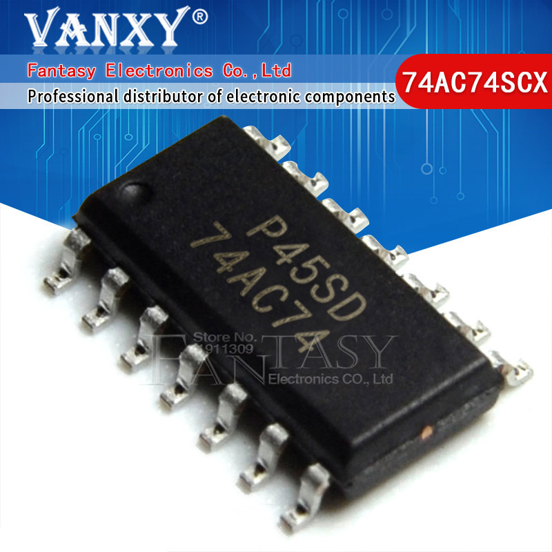 10 chiếc 74AC74SC SOP-14 74AC74 74AC74SCX 74AC14SCX 74AC14SC 74AC14 74AC00SCX 74AC08SCX 74AC32SCX 74