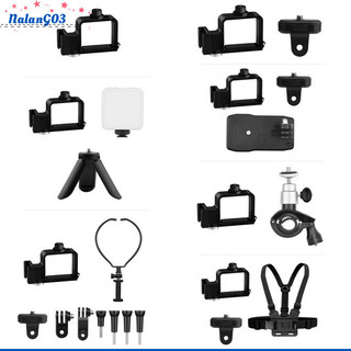 Na Khung Bảo Vệ Chân Máy Adapter Hành Động Chân Đế Máy Ảnh Mở Rộng Adapter Tương Thích Cho OSMO Pocket 3 Máy Ảnh