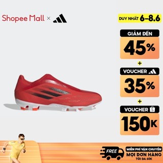 adidas Bóng đá Giày Bóng Đá Sân Cỏ Tự Nhiên Không Dây X Speedflow.3 Unisex Đỏ FY3271