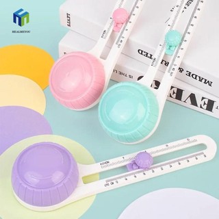 Máy cắt giấy tròn HEALMEYOU, hình tròn hình thẻ giấy 360° Máy cắt vòng tròn quay, Dụng cụ lưu niệm Hàng thủ công an toàn DIY Dụng cụ cắt tròn Đồ dùng cắt