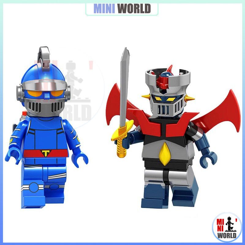 (Mazinger Z) Minifigure XL019-20 Iron Man 28 FX / Mazinger Z Khối Xây Dựng Lắp Ráp Đồ Trang Trí Đồ C