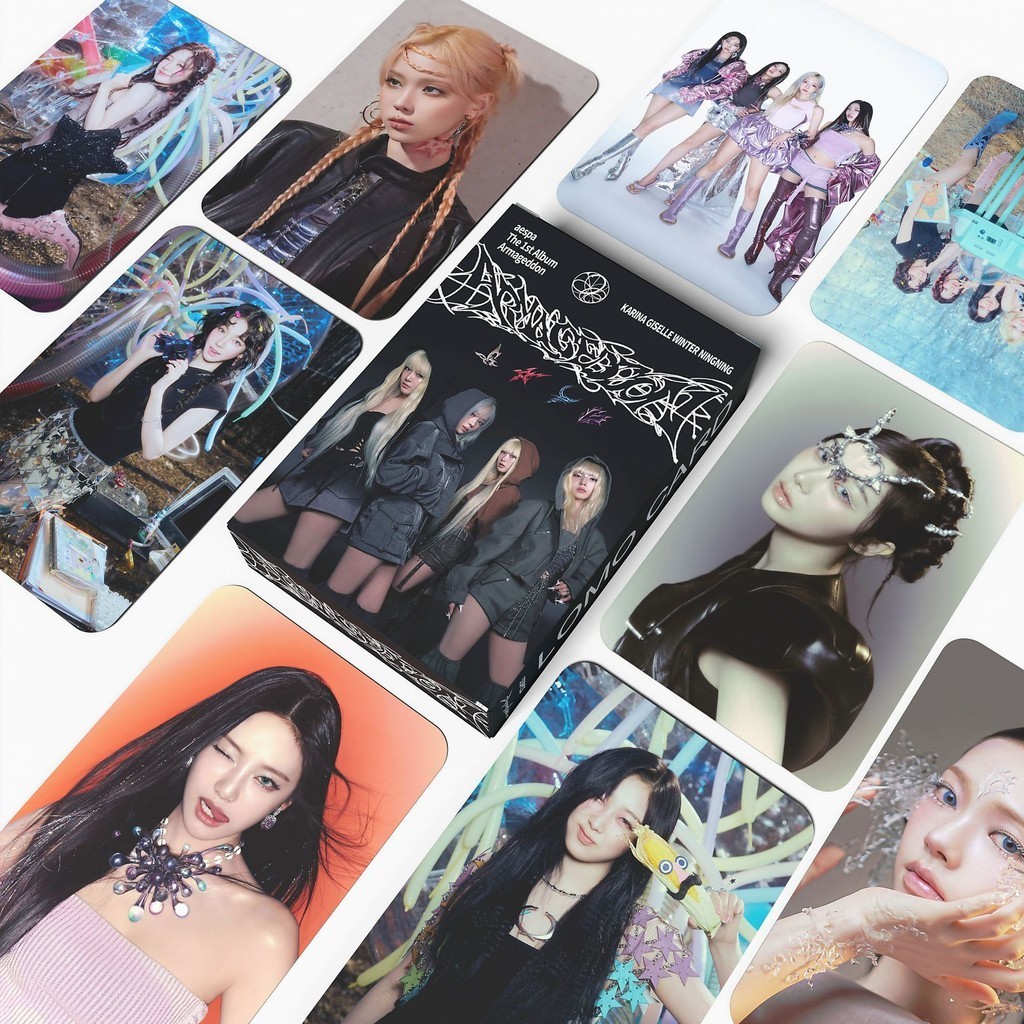 55 Chiếc Supernova Lomo Cards Armageddon Album 1st Drama MY WORLD Drama Gils Savage Photocards WINTE