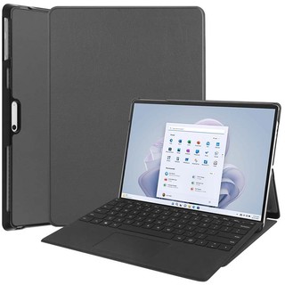 Ốp da PU cho Microsoft Surface Pro 11 nắp lật SurfacePro 10 9 case SurfacePro11 Pro11 Pro10 Pro9 cover Vỏ chống nứt chân đế