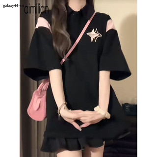 Ruiche [Áo sơ mi Oversize] (40 - 120 kg) Áo sơ mi polo cổ điển cỡ lớn của Mỹ có tay ngắn Áo sơ mi thể thao thời trang Preppy