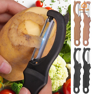 Dụng cụ cắt rau củ cà rốt cầm tay chống trượt đa năng - Dụng cụ cắt gọt khoai tây dưa chuột di động - Dụng cụ gọt vỏ trái cây dưa nhà bếp