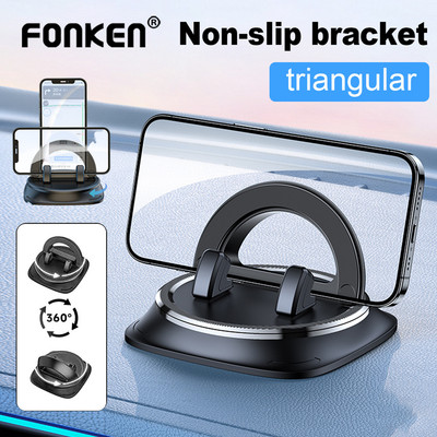Bảng Điều Khiển Fonken Đa Năng Giá Đỡ Điện Thoại Ô Tô Giá Đỡ Di Động GPS Hỗ Trợ Tự Động Lỗ Thông Hơi Gắn Cho IPh 16 15 14 Xiaomi Samsung