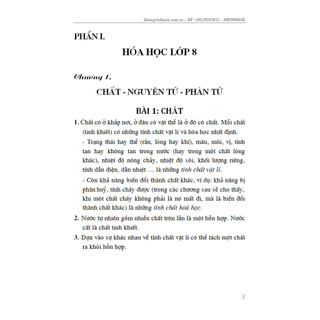 Sách - Sổ Tay Hóa THCS