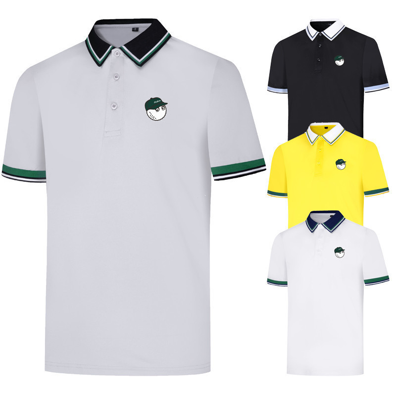 Golf Shorts Nam Tay Ngắn Mùa Hè, Phong Cách Thể Thao, Thoáng Khí T24012D