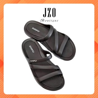 [LUOFU] Dép lê nữ LUOFU chính hãng - Dép 3 quai chéo siêu mềm siêu êm E2325