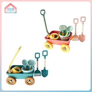 Gemvan đồ chơi ngoài trời xe giả vờ chơi wagon bộ vui nhộn giữ xe ô tô đồ chơi cát đồ chơi kid kéo đồ chơi