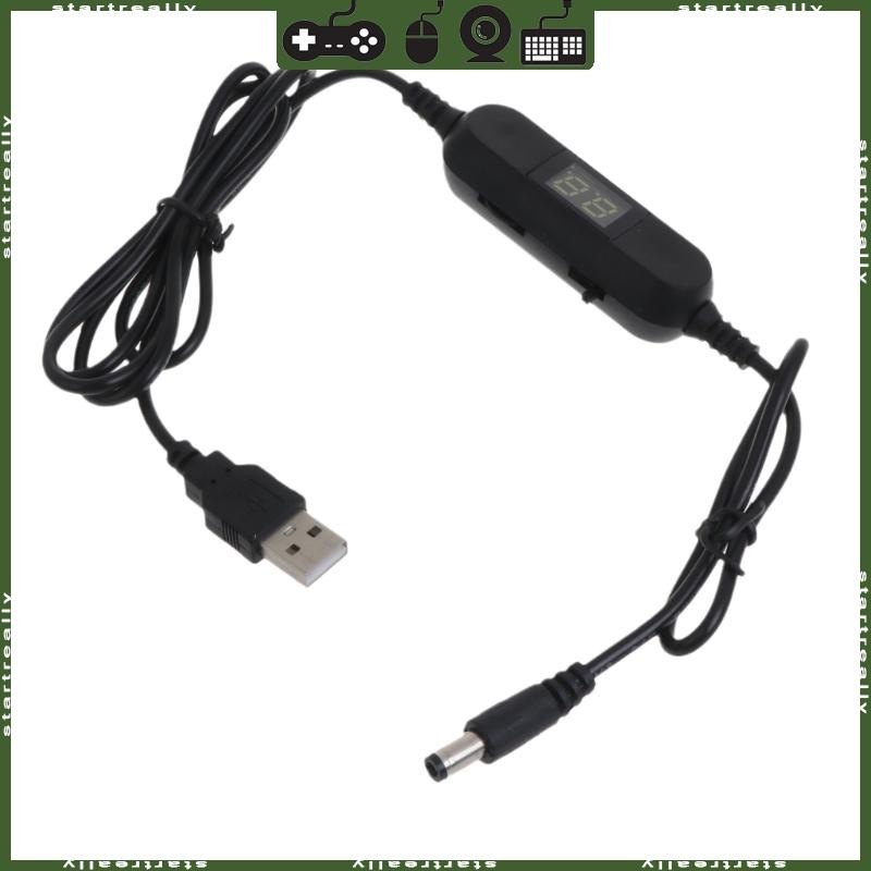 Cáp nguồn STA USB đến 1 5V 3V 4 5V 6V 9V 12V cho đèn vô tuyến Quạt đồ chơi Máy đo độ ẩm