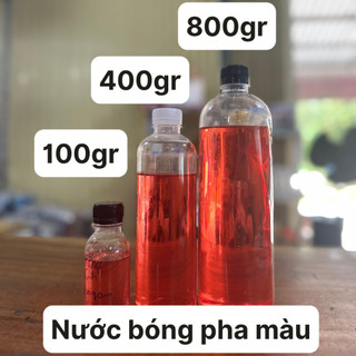 Nước bóng, nước chống dính pha màu keo composite - Phụ Gia Composite Đế Doanh