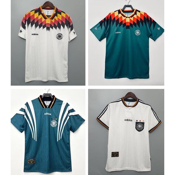 1990 1994 Đức Retro Sân khách Áo bóng đá Đức Áo bóng đá