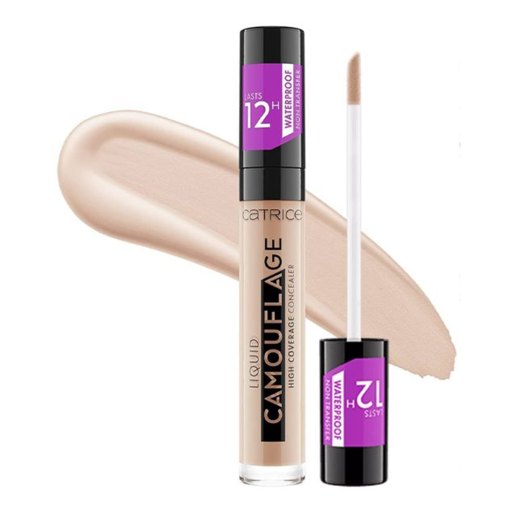 Kem Che Khuyết Điểm Dạng Lỏng Catrice Liquid Camouflage High Coverage Concealer Che Phủ Tự Nhiên, Bền Màu 12h 5ml