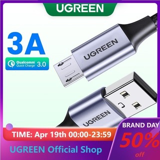Cáp sạc nhanh và đồng bộ UGREEN 3A Micro USB - USB tiện dụng
