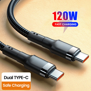 Cáp sạc nhanh 120W Type C sang Type C Dây dữ liệu sạc nhanh