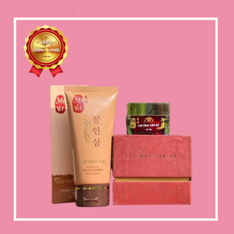 (([Chính hãng)) Cao Mụn Sâm Đỏ 36 Vị - Kem Sâm Mụn Đỏ - Mỹ phẩm MeeA Organic