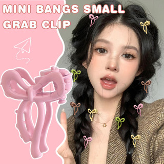 Kẹp vuốt mini nơ - kẹp tóc gãy bên - thời trang, dễ thương, tươi, ngọt ngào - phụ kiện tóc công chúa ngọt ngào - dành cho nữ và bé gái