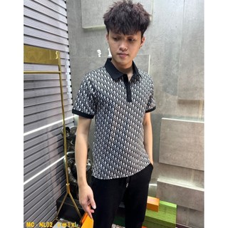 Áo Polo nam ngắn tay PNL02, Quảng Châu, thun cotton, thiết kế trẻ trung