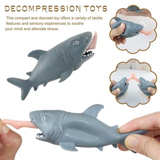 Fidget Đồ Chơi Mềm An Toàn Cá Mập Dính Đồ Chơi Có Thể Tái Sử Dụng Đàn Hồi Đồ Chơi Pinch Giải Nén Đồ Chơi Thông Hơi A8G9