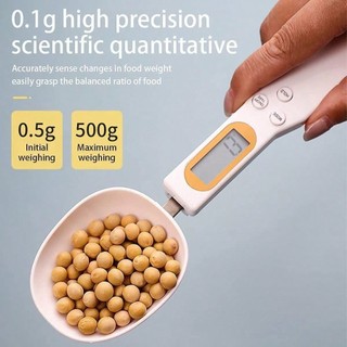 1 cái điện tử 500g cân thìa cân nhà bếp lcd đo kỹ thuật số thực phẩm bột mini để nướng cà phê sữa
