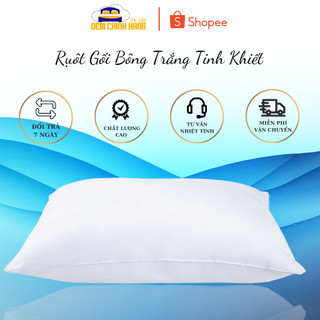 Rụôt Gối Bông Trắng Tinh Khiết