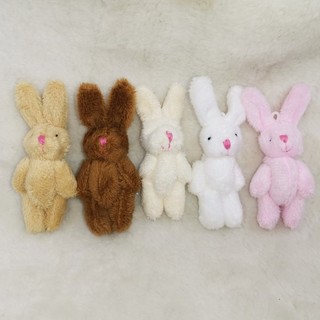 1 búp bê thỏ sang trọng diy sáng tạo handmade vải búp bê búp bê đồ chơi tuổi thơ
