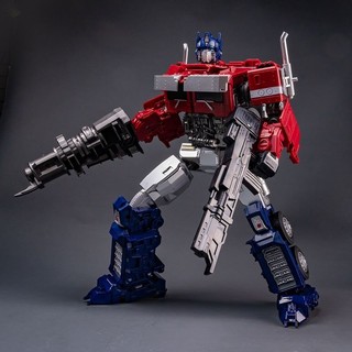Đồ chơi biến hình Optimus Prime Phiên bản hợp kim ô tô Robot trẻ em Mô hình bé trai Hình thật