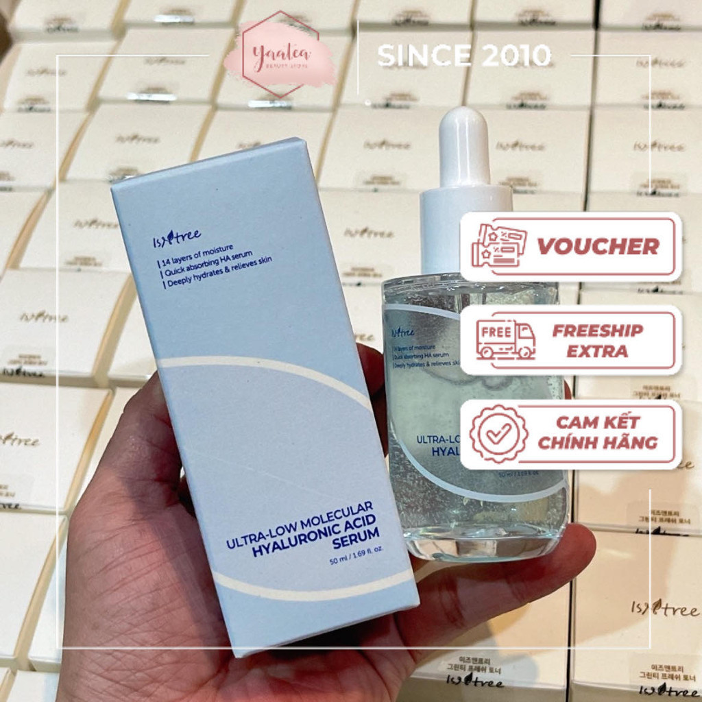 [NEW] SERUM ISNTREE ULTRA LOW MOLECULAR HA 50ML