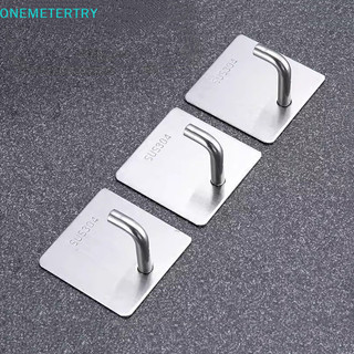 Onemetertry thép không gỉ móc dính chắc chắn cửa sau áo móc phần cứng áo móc đục lỗ kim loại áo móc vn
