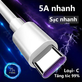 Cáp sạc siêu nhanh 5A Loại cáp dữ liệu USB đầu c cho điện thoại Android