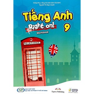 Sách Tiếng Anh 9 Right On! Workbook (Chuẩn)