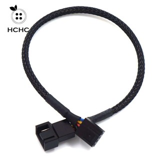 Cáp nối dài quạt HCHC Tay 4P Đầu nối quạt CPU chuyên nghiệp Nam sang Nữ Cắm Backword Quạt CPU Dây Quạt 4P Cáp chuyển đổi Cáp 3 chân cho quạt máy tính