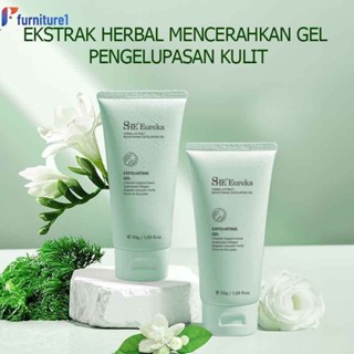 She Eureka Gel Tẩy Tế Bào Chết Chiết Xuất Thảo Dược Dịu Nhẹ Mọi Loại Da, Da Nhạy Cảm & Thích Hợp Cho Toàn Thân 50G Furn